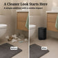 5L Matte Finish Dustbin with Removable Inner Bucket | Bathroom, Bedroom & Office