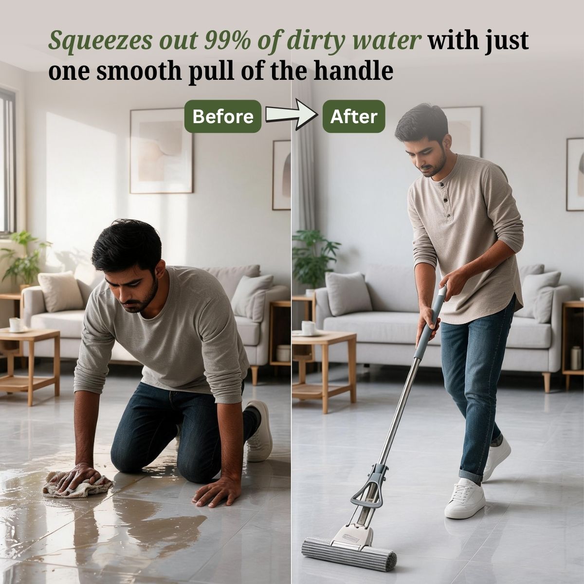 Easy Squeeze Mop