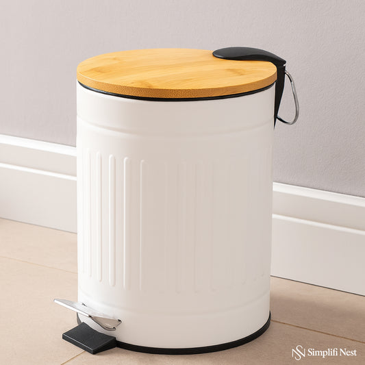 Premium Rust-Free Metal Dustbin - SimplifiNest
