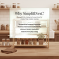 2-Tier Bamboo Countertop Rack — Kitchen, Bathroom & Desk Organizer