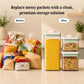 Pop Containers Set of 6 | Instant Vacuum | Airtight & BPA-Free Storage Containers