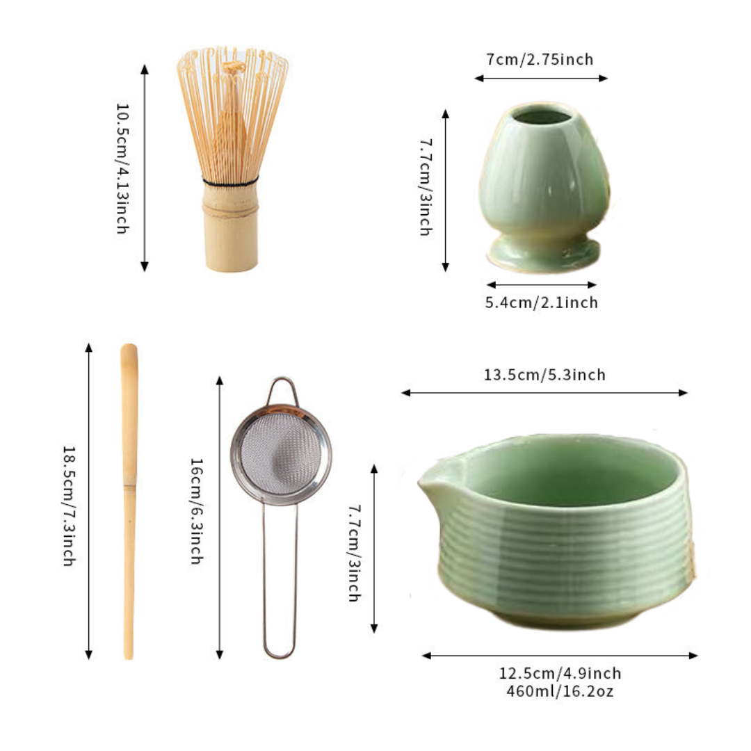 Luxury 9-Piece Matcha Tea Set