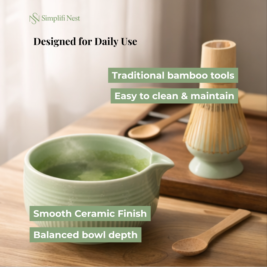 Luxury 9-Piece Matcha Tea Set