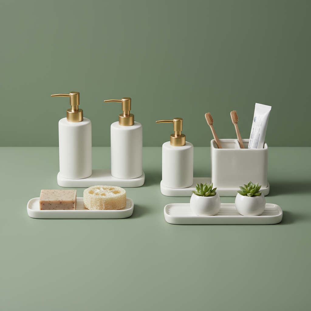 Ceramic Dispensers & Sets