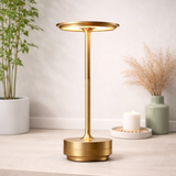 Rechargeable Cordless Metal Table Lamp | Touch Control | 3 Light Modes | Type-C | Heavy Base | 6–8 Hrs Battery