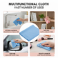 Microfiber Cleaning Cloths – Box Pack of 20 - SimplifiNest