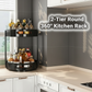 2-Tier Round 360° Kitchen Rack - SimplifiNest