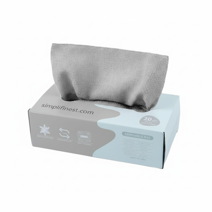 Microfiber Cleaning Cloths – Box Pack of 20 - SimplifiNest