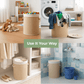 Simplifi Nest Round Premium Bamboo Laundry & Storage Basket
