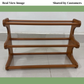 Bamboo Countertop Organiser Rack with Fibre Panels | 3-Tier & 2-Tier | Kitchen, Bathroom & Desk