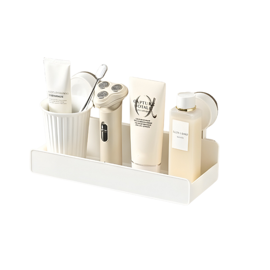 No-Drill Suction Wall Shelf