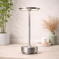 Rechargeable Cordless Metal Table Lamp | Touch Control | 3 Light Modes | Type-C | Heavy Base | 6–8 Hrs Battery