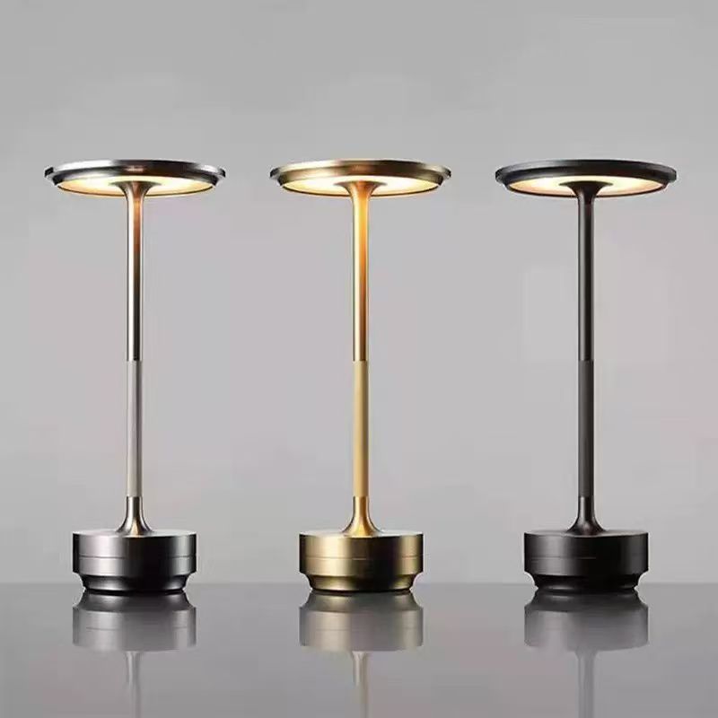 Premium Metal Touch LED Table Lamp with Heavy Base - SimplifiNest