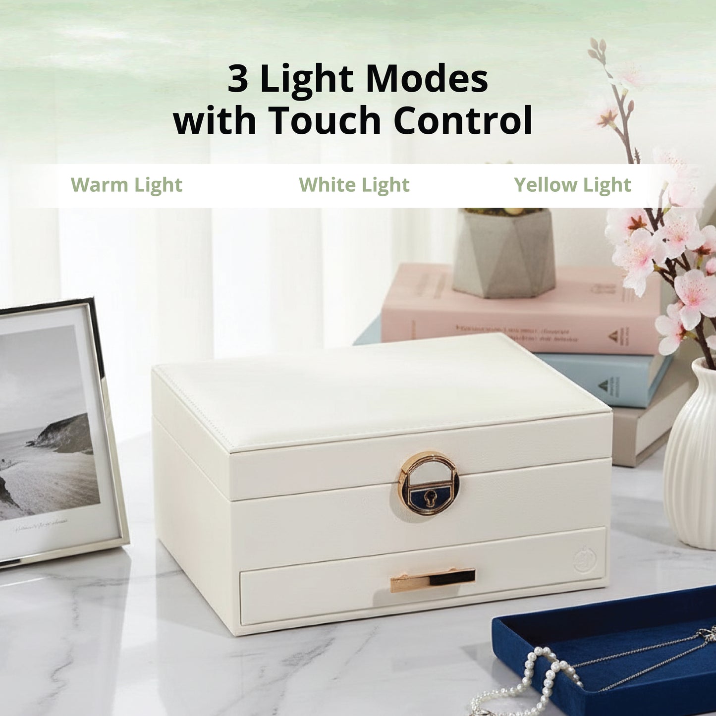 Multi-Section Jewelry & Makeup Organizer - SimplifiNest