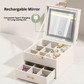 Large LED Jewelry & Makeup Organizer Box - SimplifiNest