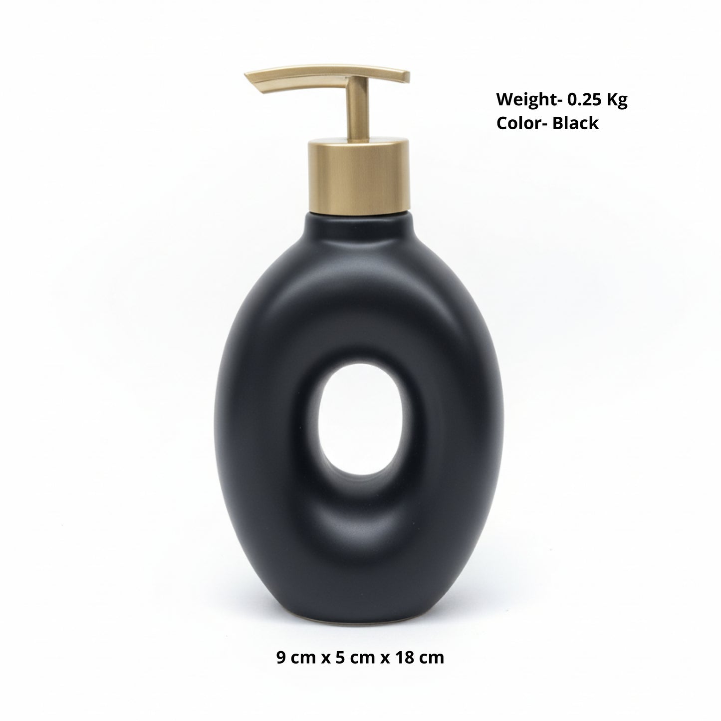Hollow Ceramic Soap Dispenser - SimplifiNest