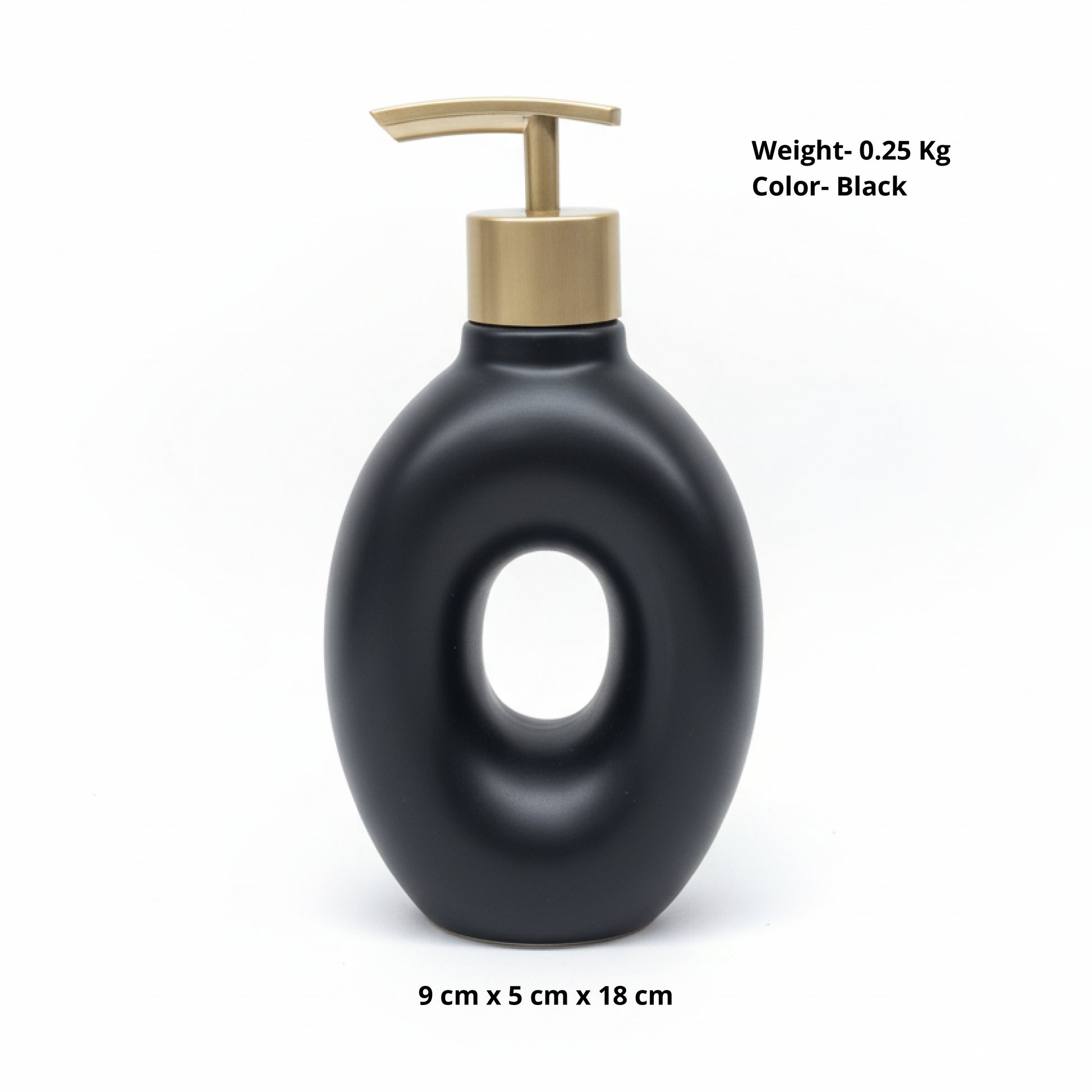 Hollow Ceramic Soap Dispenser - SimplifiNest