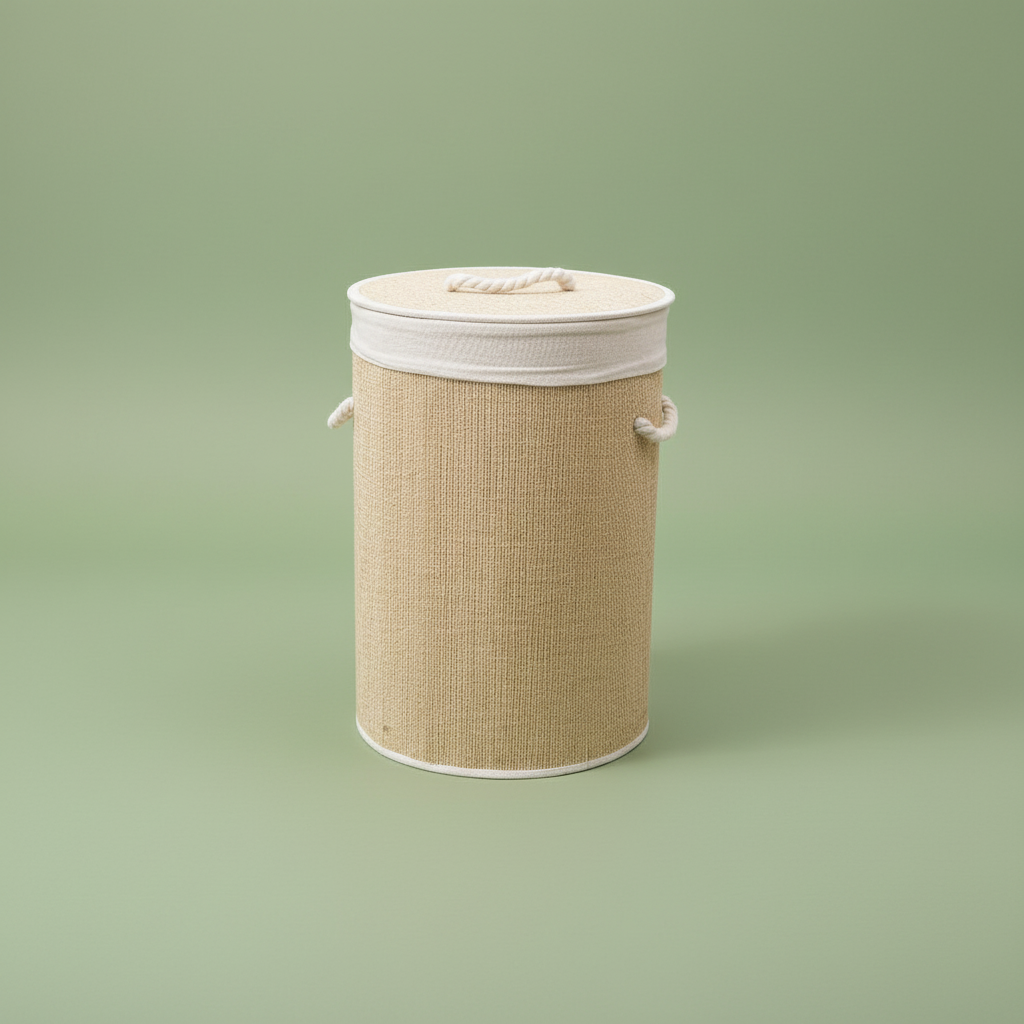 Simplifi Nest Round Premium Bamboo Laundry & Storage Basket