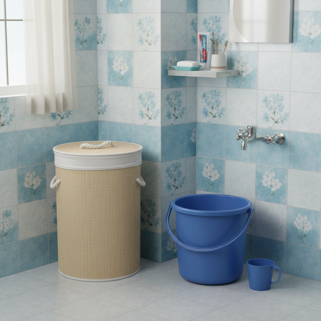 Simplifi Nest Round Premium Bamboo Laundry & Storage Basket