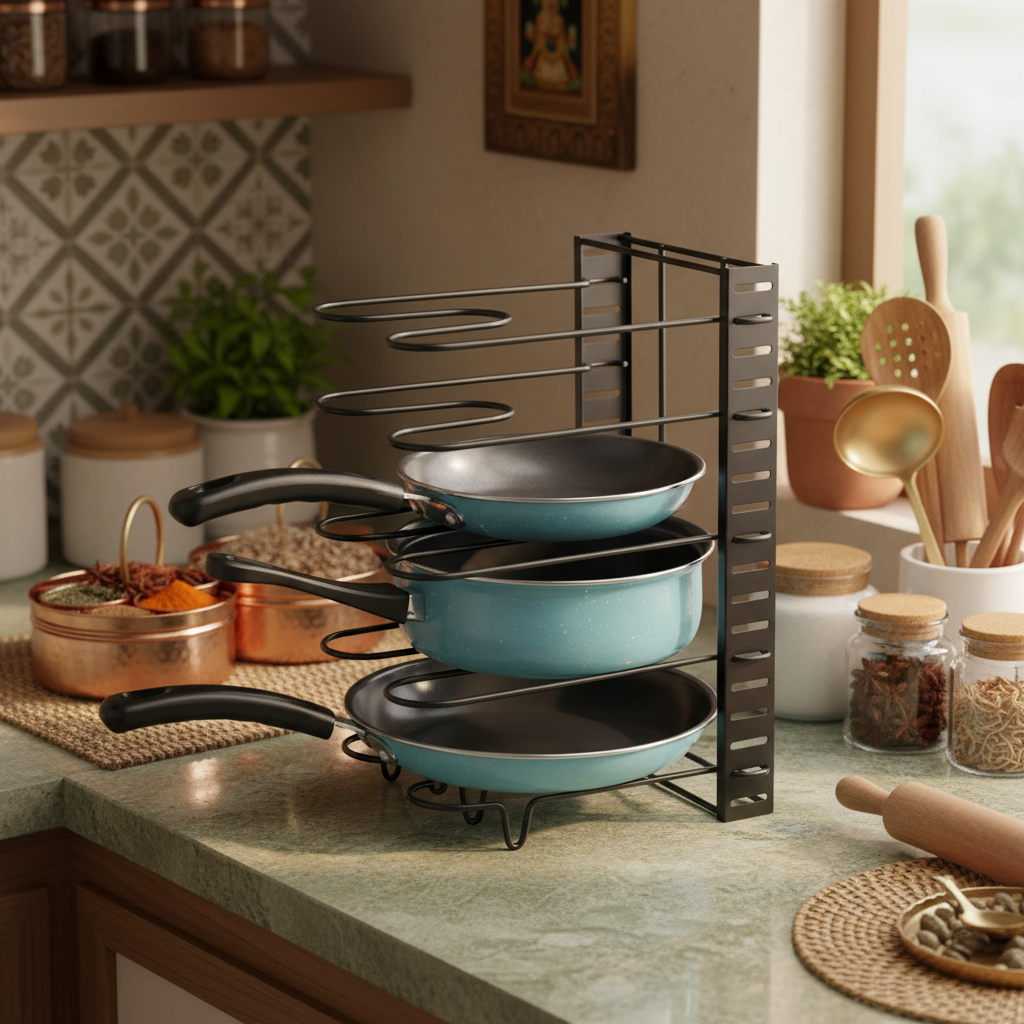 Pot & Pan Organizer Rack (4-Tier & 8-Tier) - SimplifiNest