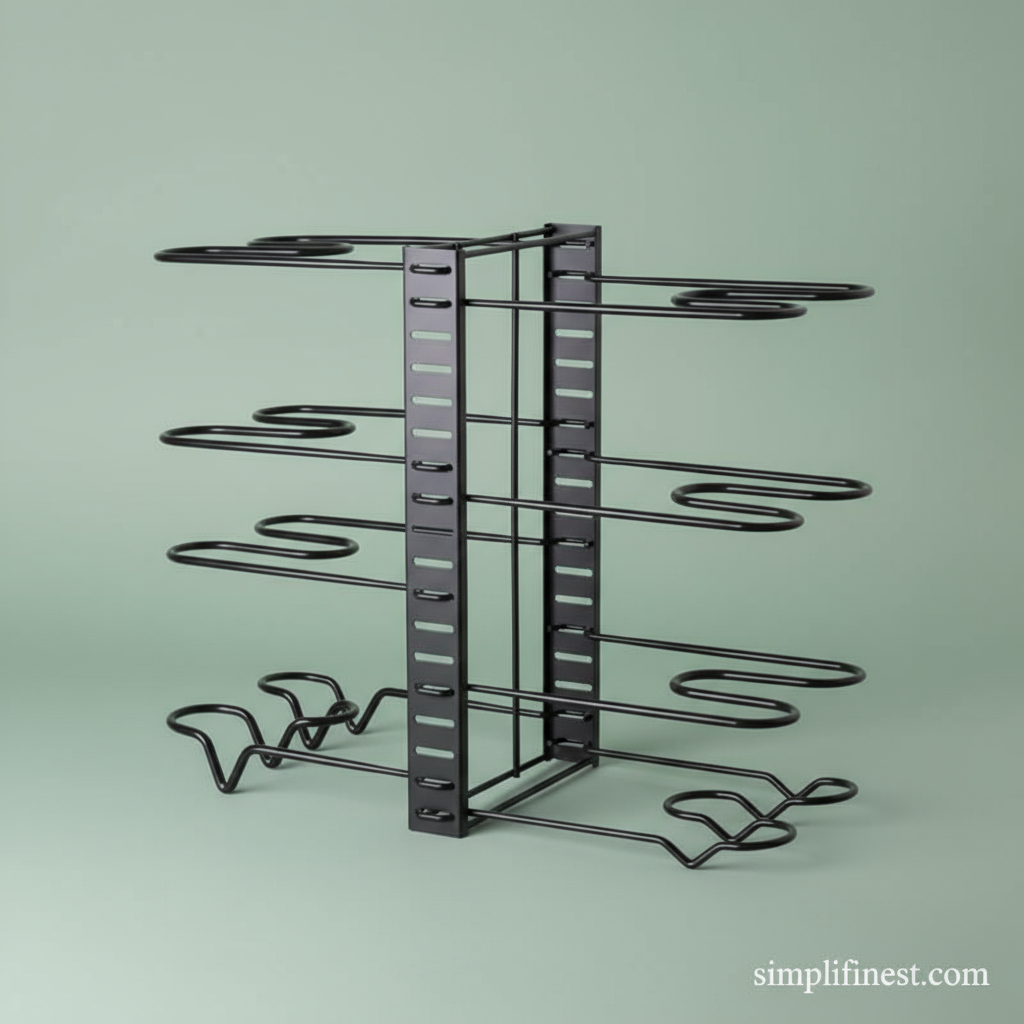 Pot & Pan Organizer Rack (4-Tier & 8-Tier) - SimplifiNest