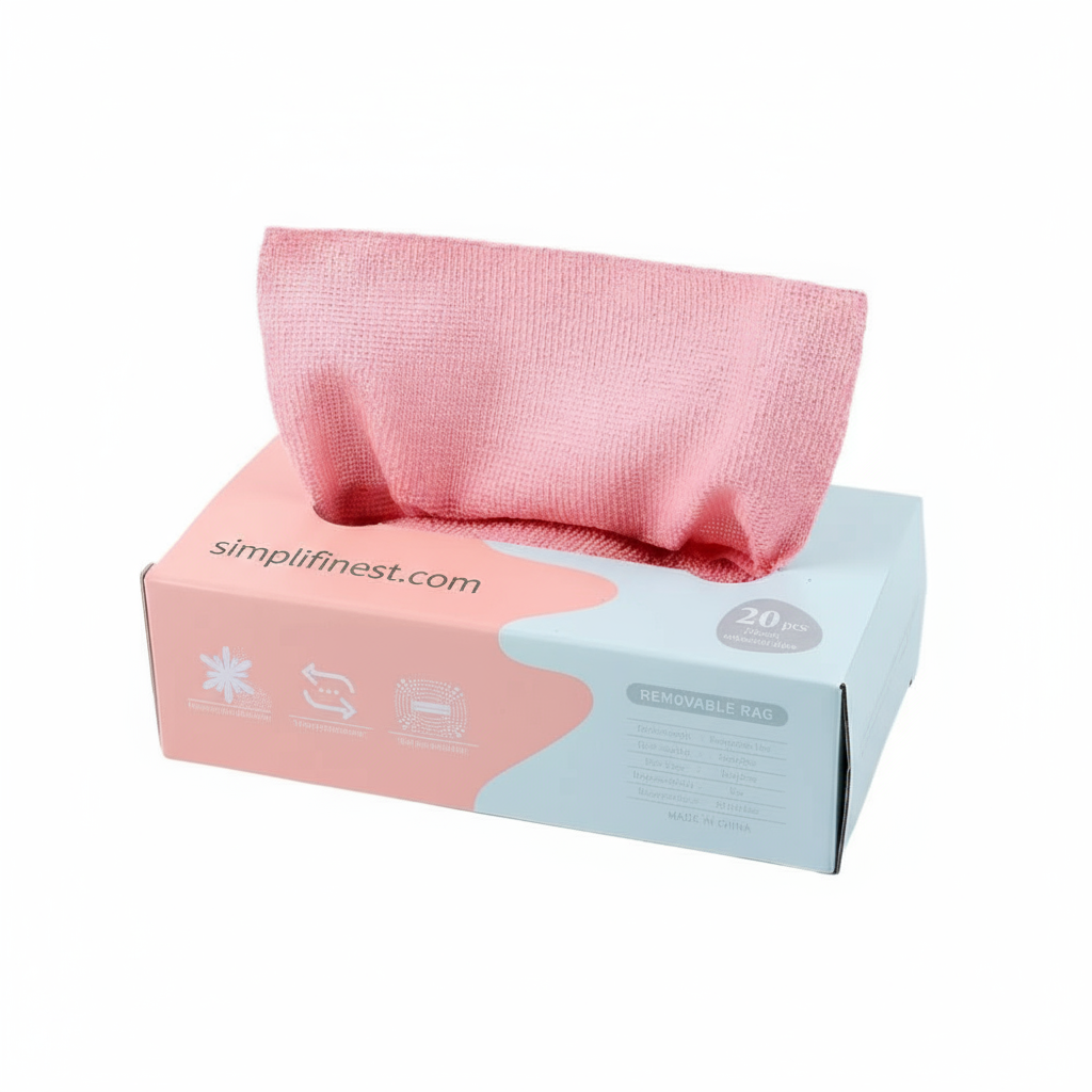 Microfiber Cleaning Cloths – Box Pack of 20 - SimplifiNest