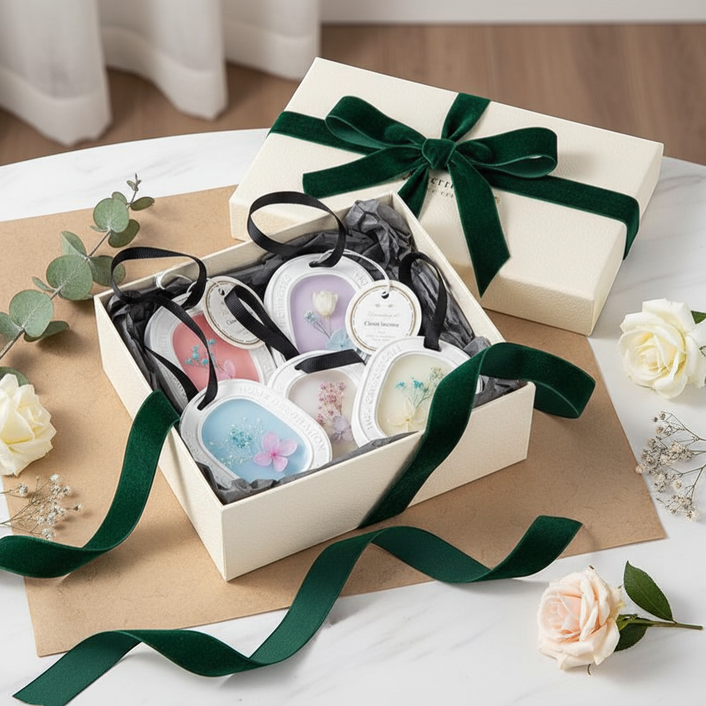 Hanging Wax Fragrance Diffuser with Dried Flowers - SimplifiNest