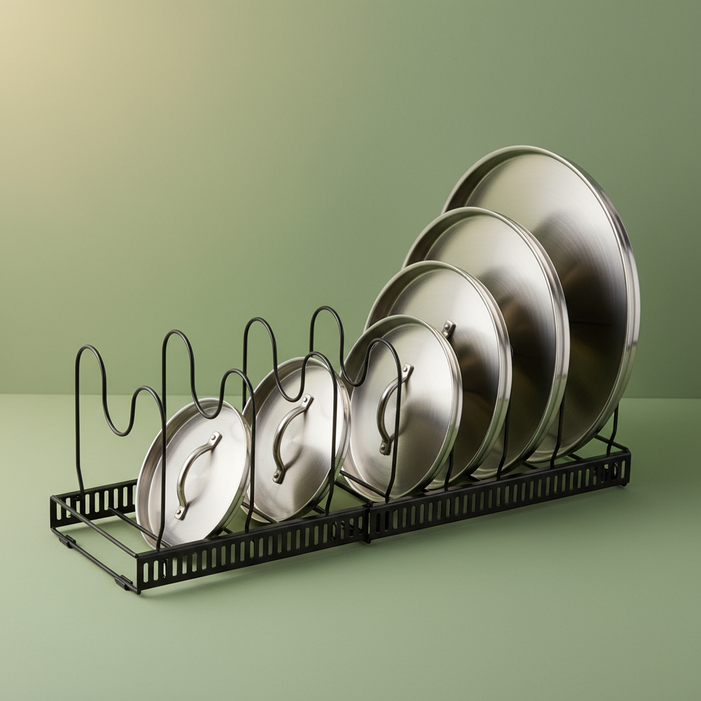 Expandable Pot & Pan Organizer - SimplifiNest