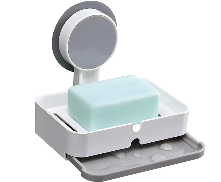 No-Drill Bathroom Heroes – Pack of 4 | Simplifi Nest Suction Storage Set - SimplifiNest