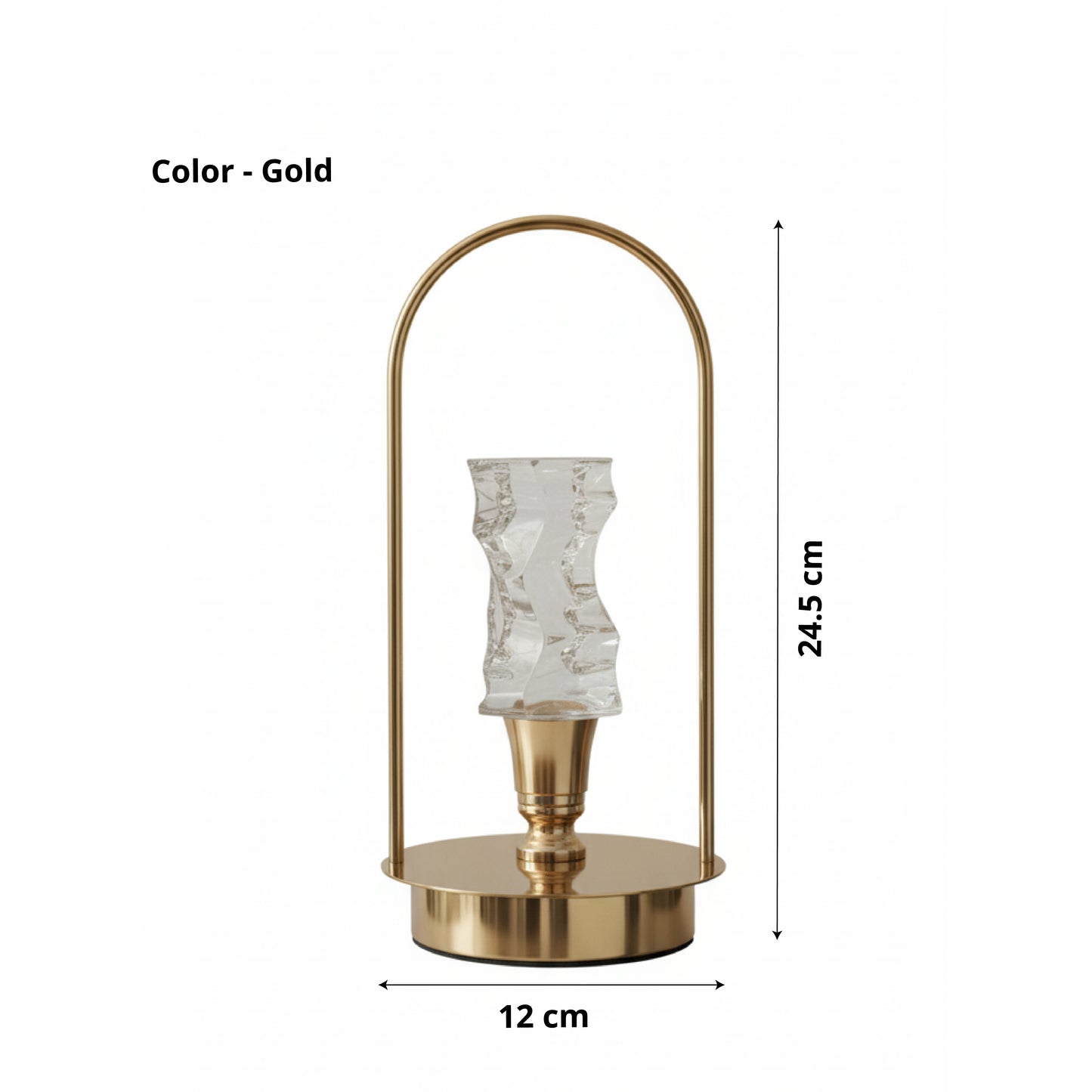 Premium Crystal Touch Lamp – Golden - SimplifiNest