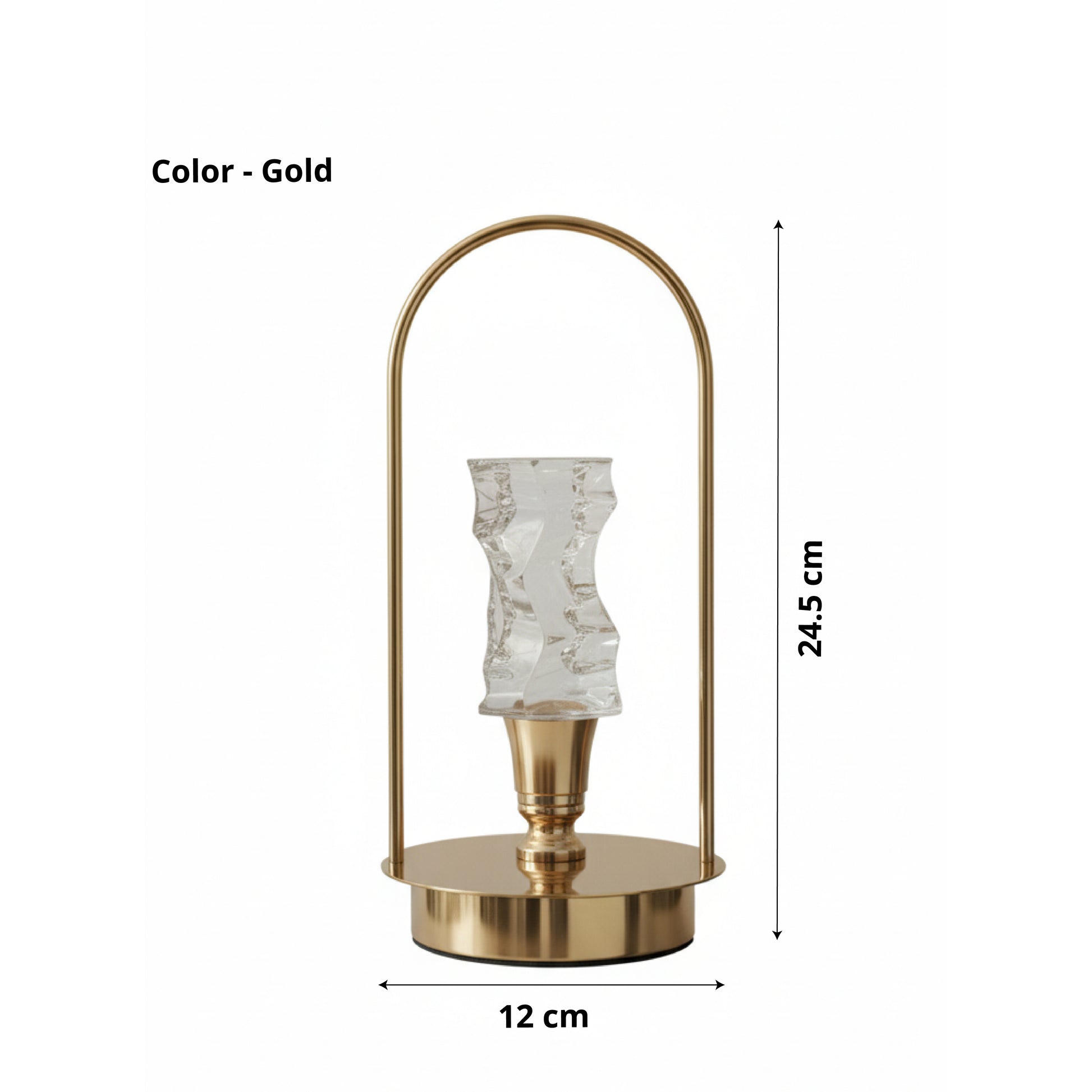 Premium Crystal Touch Lamp – Golden - SimplifiNest