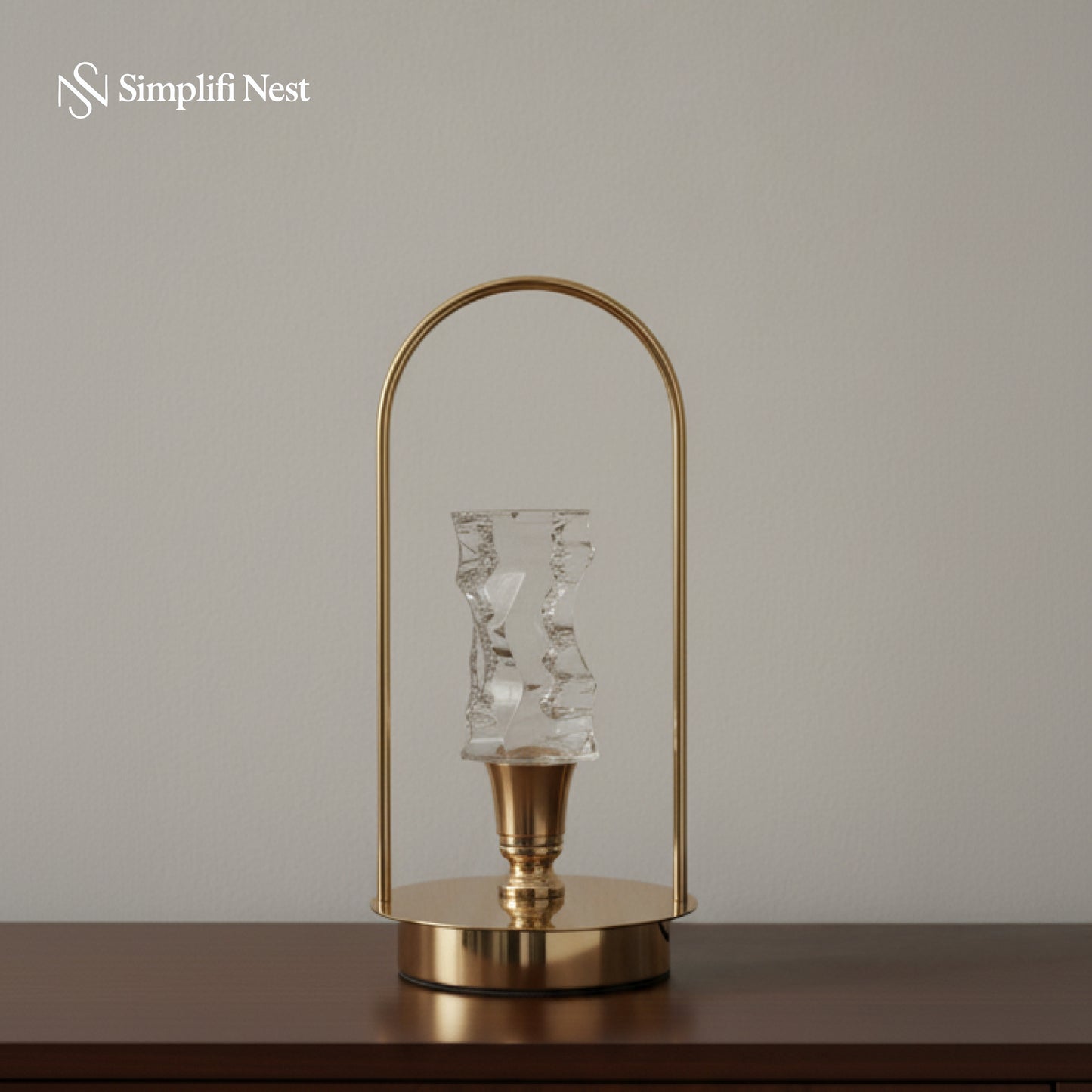 Premium Crystal Touch Lamp – Golden - SimplifiNest