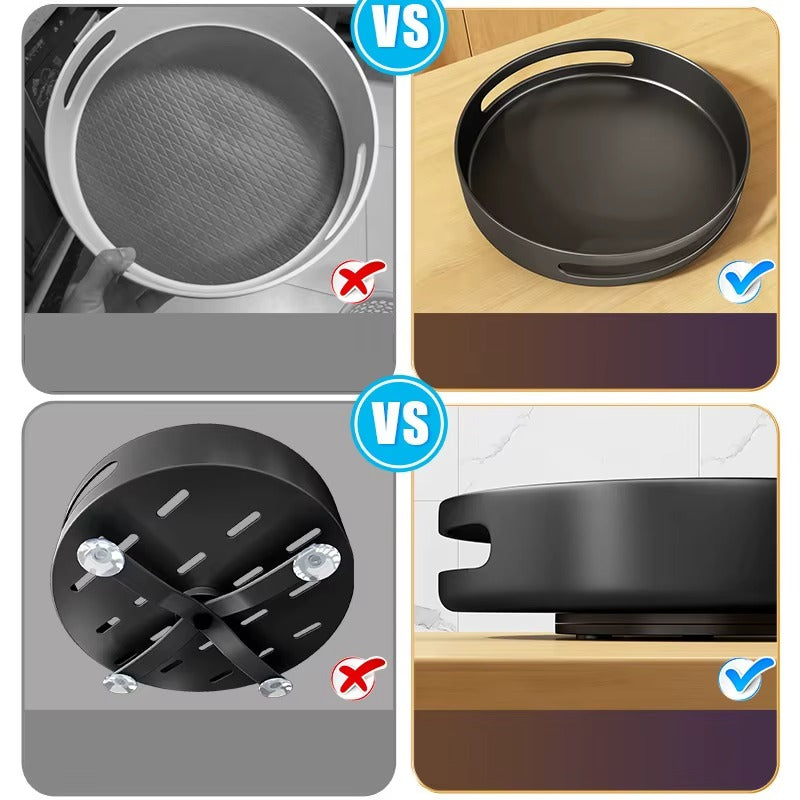 1-Tier Round 360° Kitchen Rack - SimplifiNest