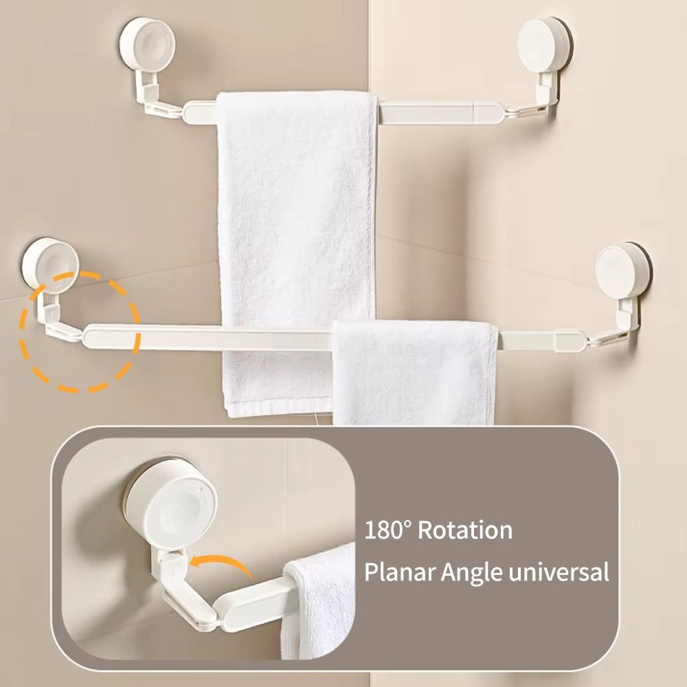 Suction Towel Stand (No-Drill, Waterproof) - SimplifiNest
