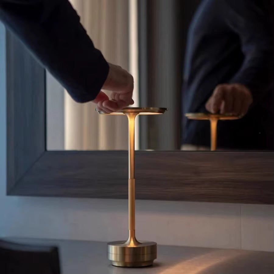 Premium Metal Touch LED Table Lamp with Heavy Base - SimplifiNest