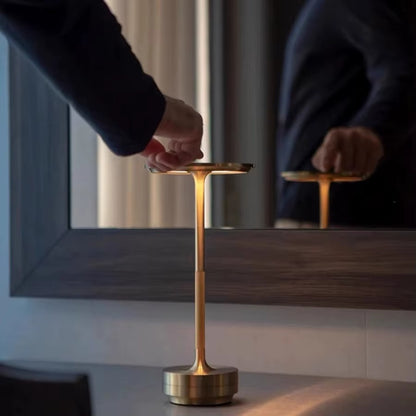 Premium Metal Touch LED Table Lamp with Heavy Base - SimplifiNest